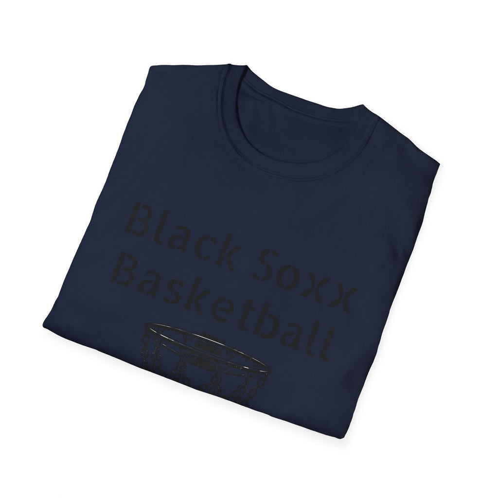 Black Soxx Basketball T‑Shirt — Graphic Hoop & Team Growth Tee