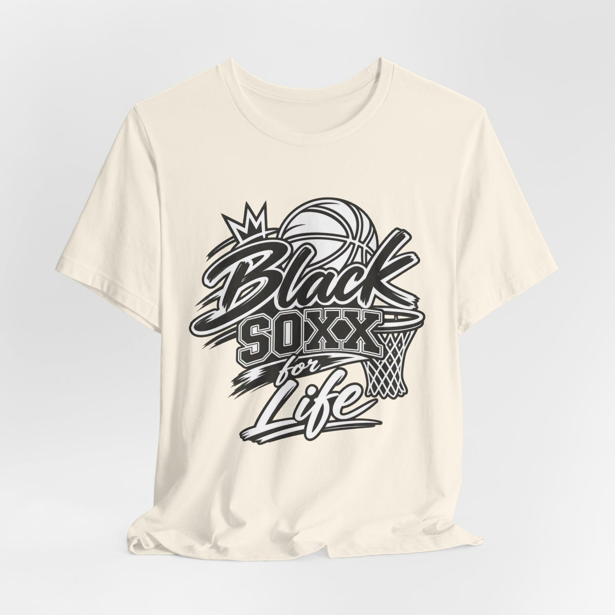 Basketball "Black Soxx for Life" T-Shirt