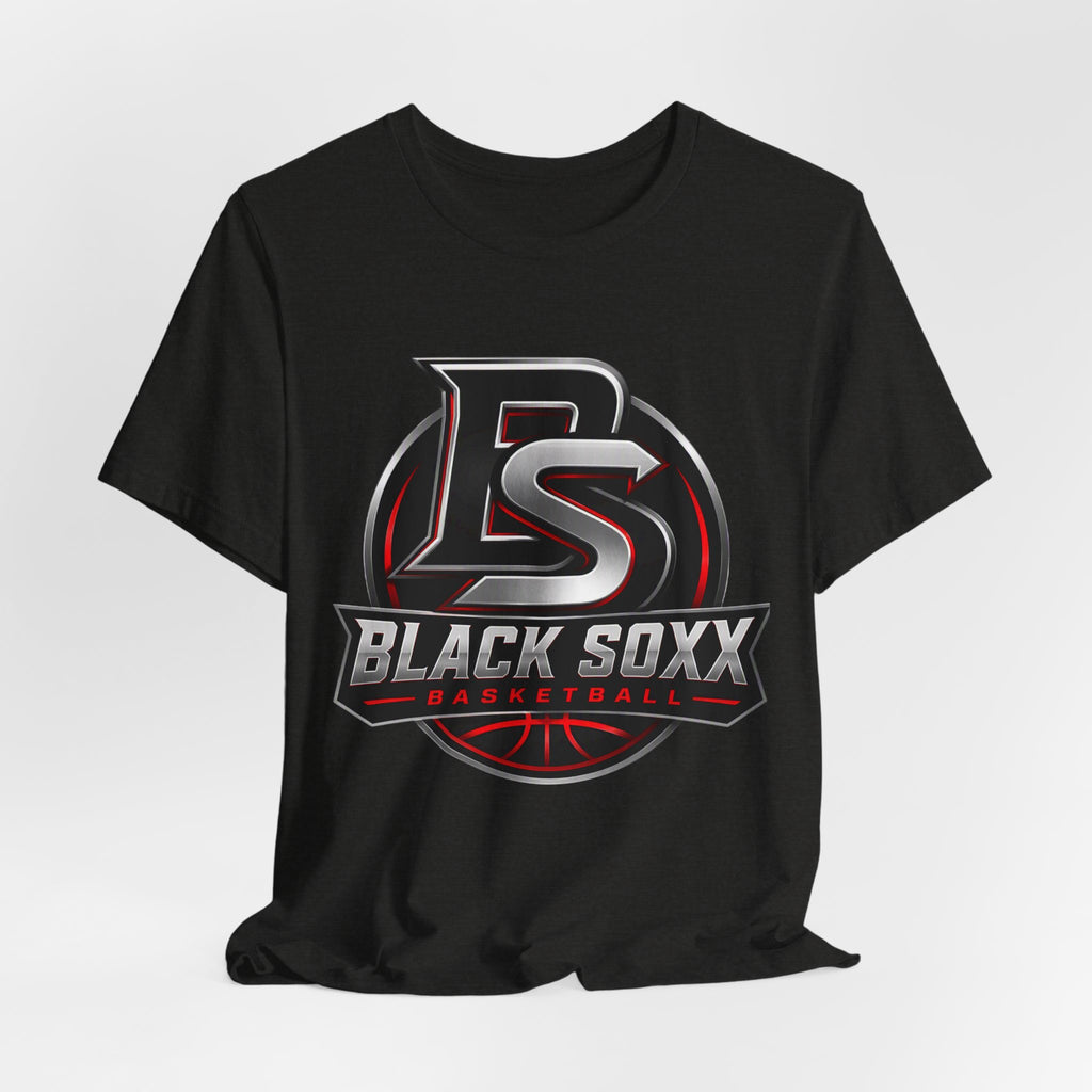 Black Soxx Basketball Logo Tee — Team Fan Short Sleeve Shirt