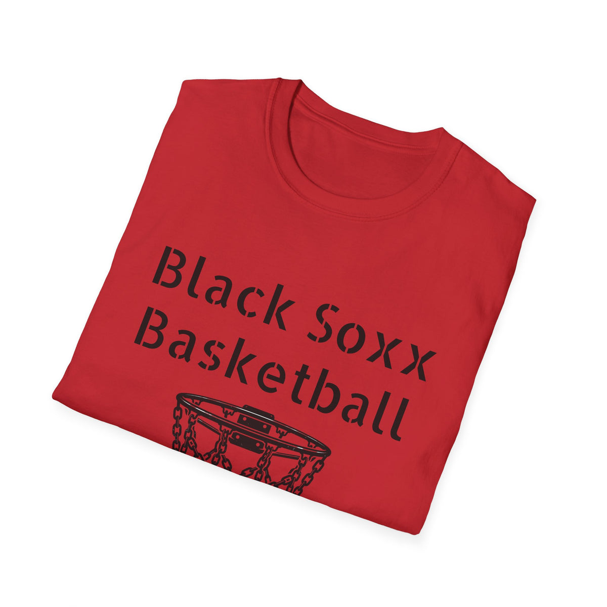 Black Soxx Basketball T‑Shirt — Graphic Hoop & Team Growth Tee