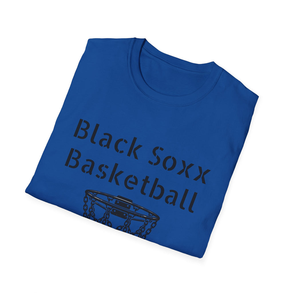 Black Soxx Basketball T‑Shirt — Graphic Hoop & Team Growth Tee
