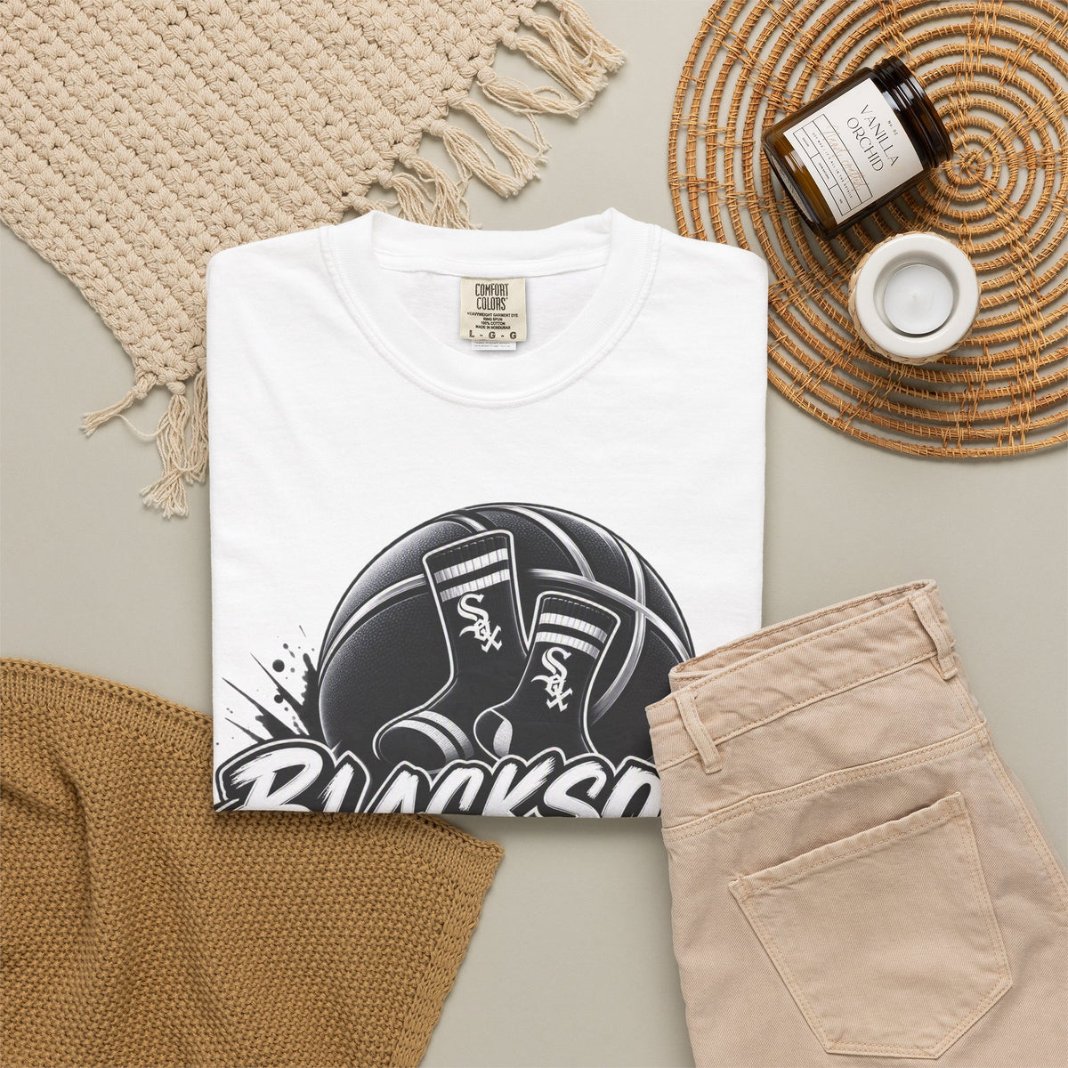 Blacksoxx Basketball T-Shirt — Vintage Slam Dunk Team Tee