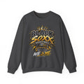 Basketball Crewneck Sweatshirt — "Black Soxx" Vintage Team Logo