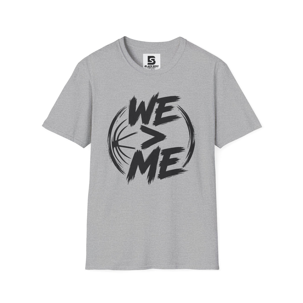 We > Me Basketball Tee — Team-First Sports T-Shirt