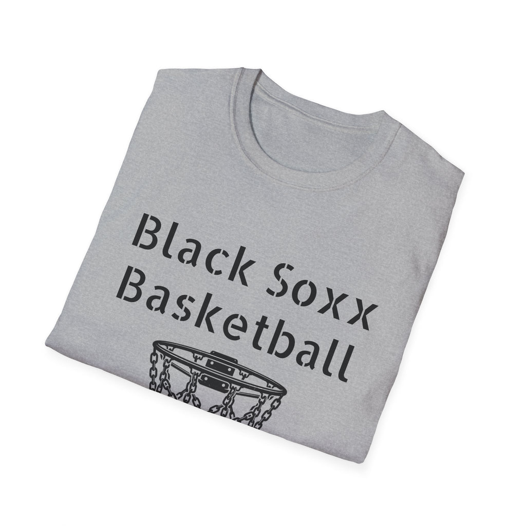 Black Soxx Basketball T‑Shirt — Graphic Hoop & Team Growth Tee