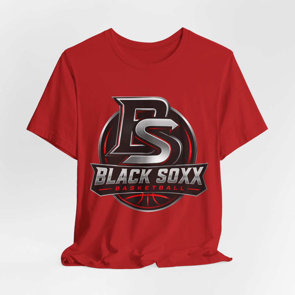 Black Soxx Basketball Logo Tee — Team Fan Short Sleeve Shirt