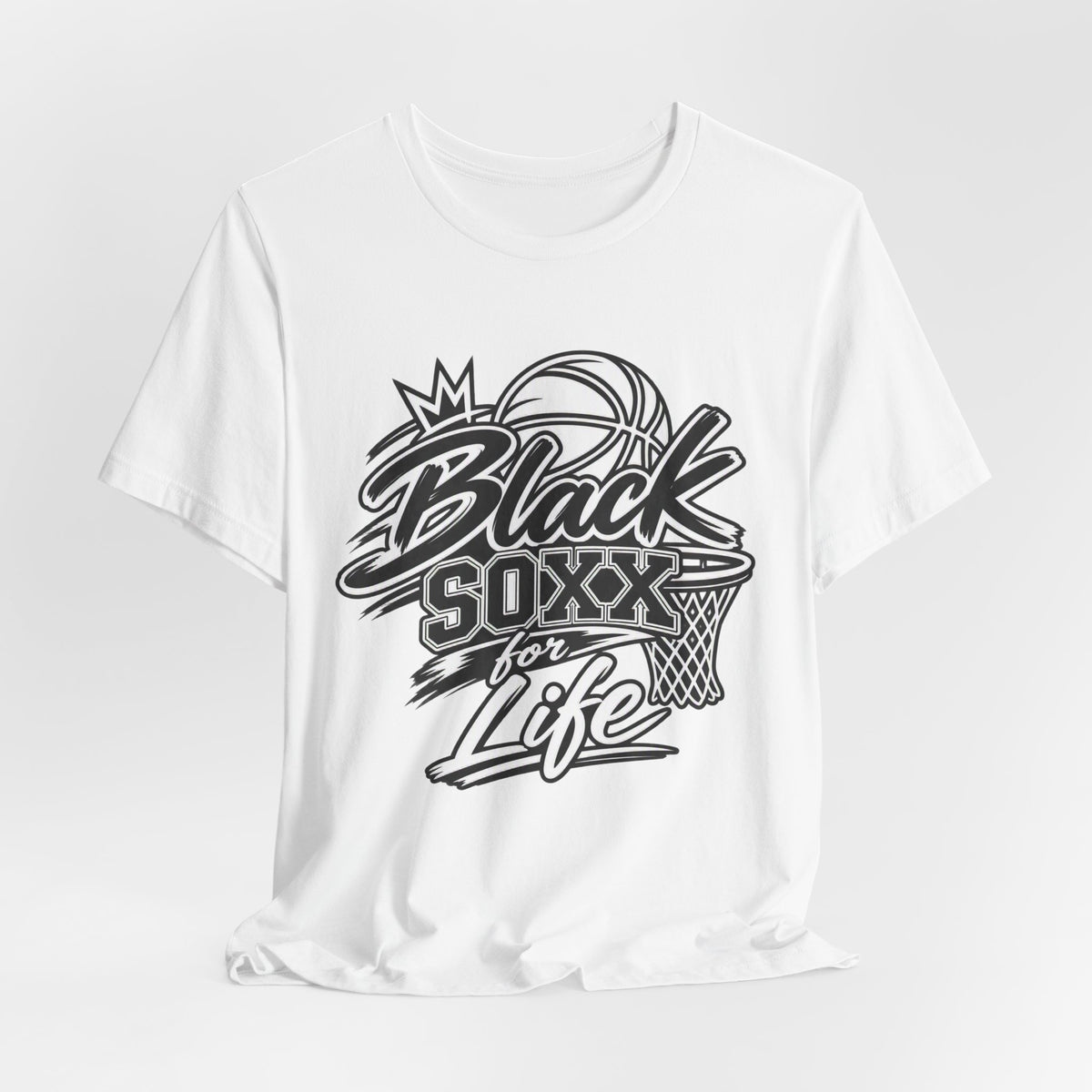 Basketball "Black Soxx for Life" T-Shirt