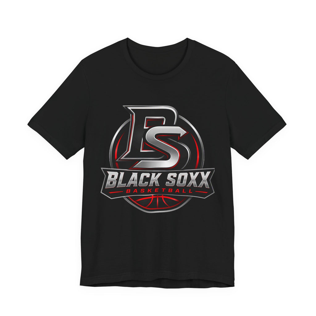 Black Soxx Basketball Logo Tee — Team Fan Short Sleeve Shirt