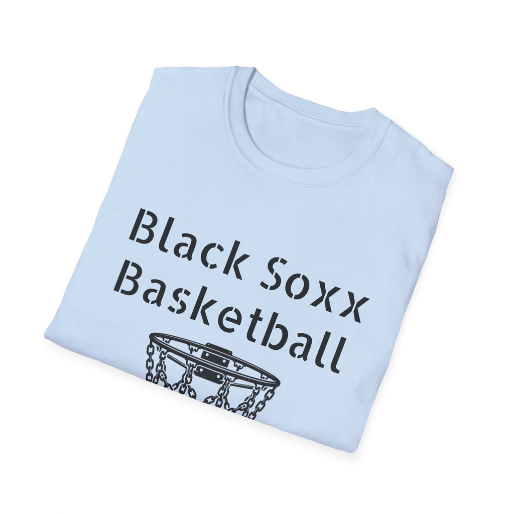 Black Soxx Basketball T‑Shirt — Graphic Hoop & Team Growth Tee