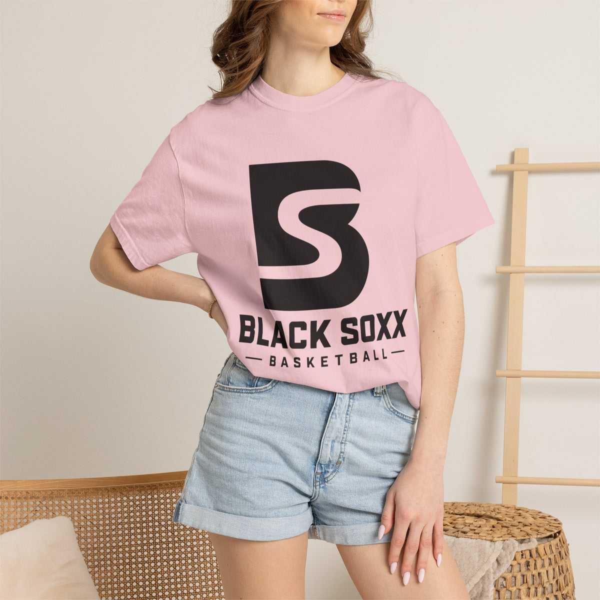 Black Soxx Basketball Logo T-Shirt