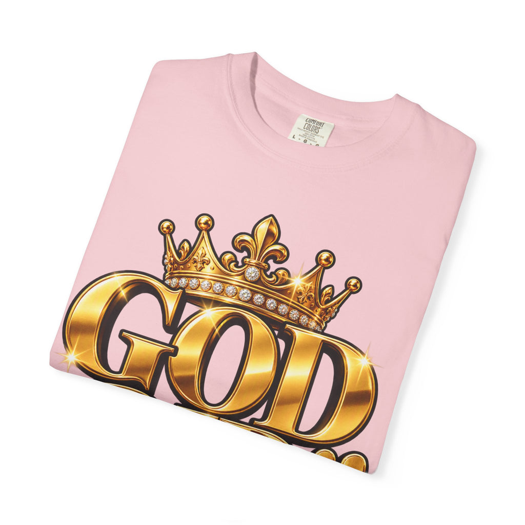God Did!! Graphic T-Shirt — Gold Crown Christian Faith Tee