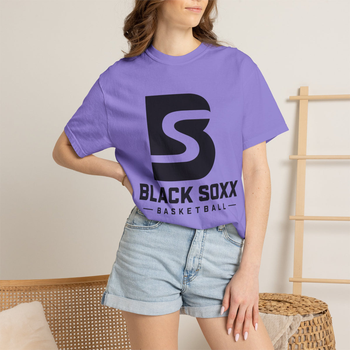 Black Soxx Basketball Logo T-Shirt