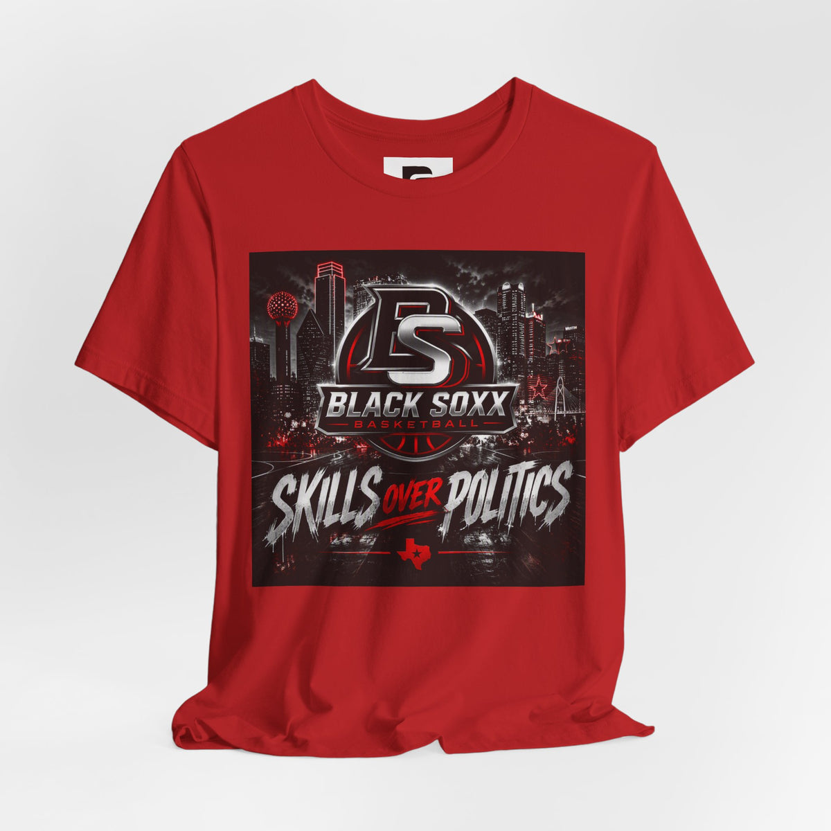 Skills Over Politics T-Shirt — Black Soxx