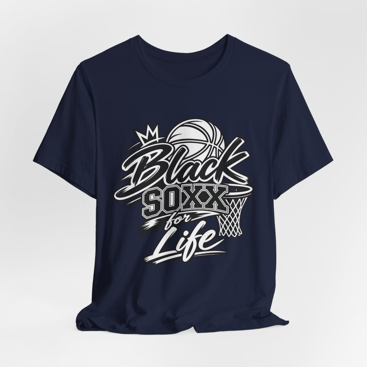 Basketball "Black Soxx for Life" T-Shirt