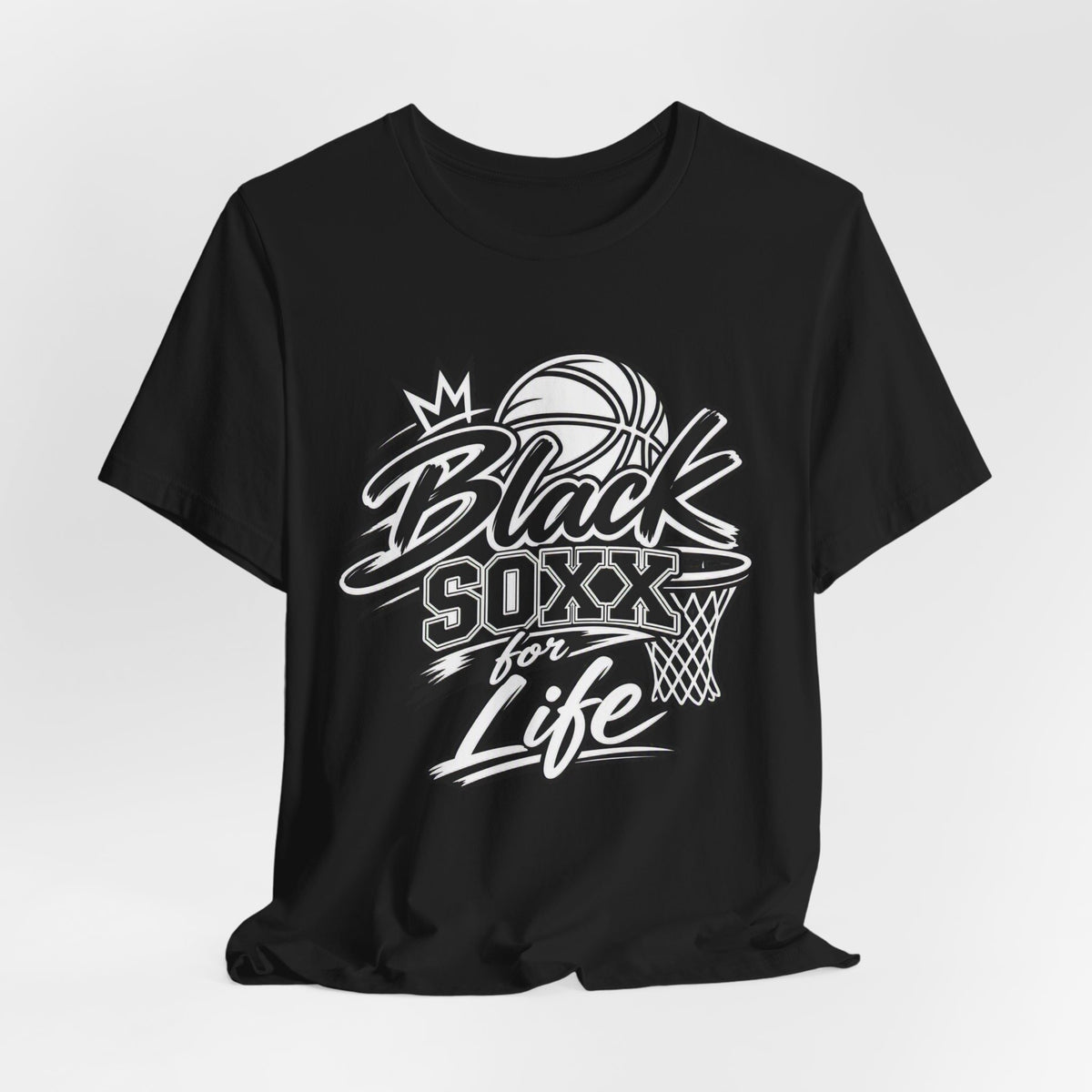 Basketball "Black Soxx for Life" T-Shirt