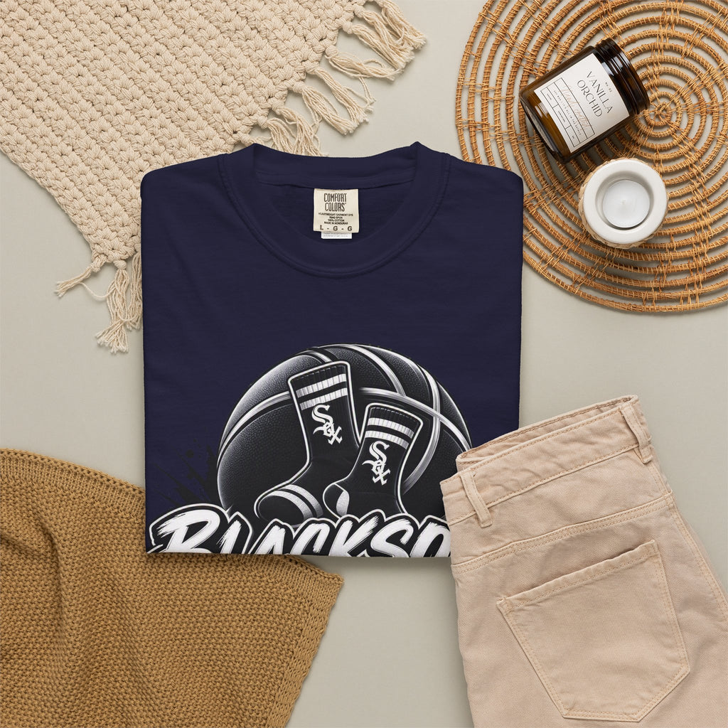 Blacksoxx Basketball T-Shirt — Vintage Slam Dunk Team Tee