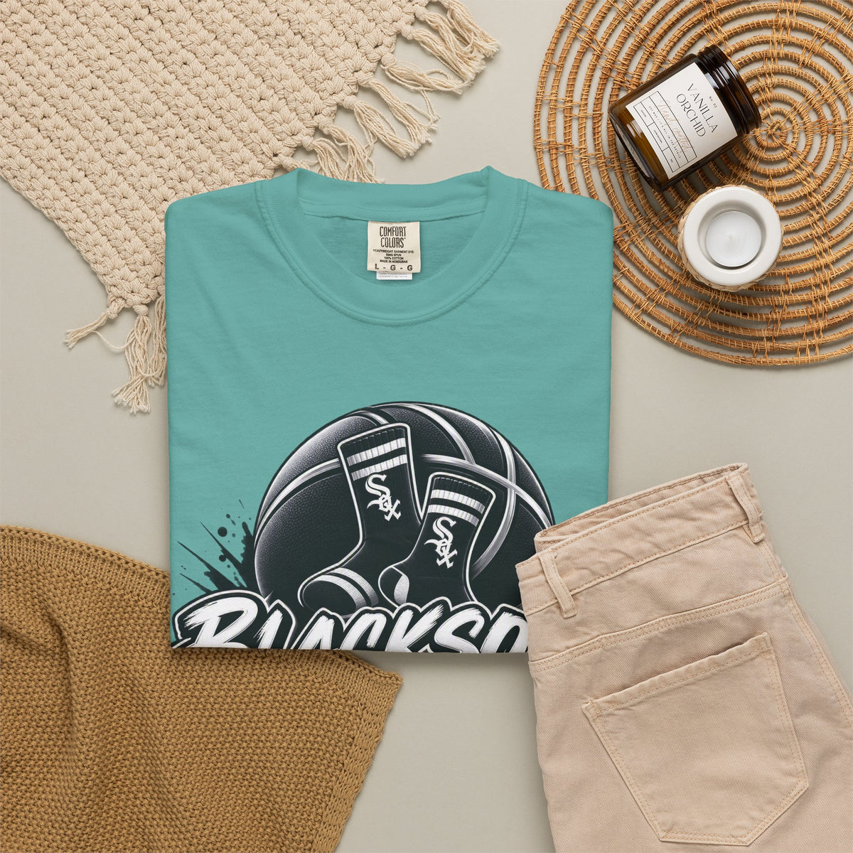 Blacksoxx Basketball T-Shirt — Vintage Slam Dunk Team Tee