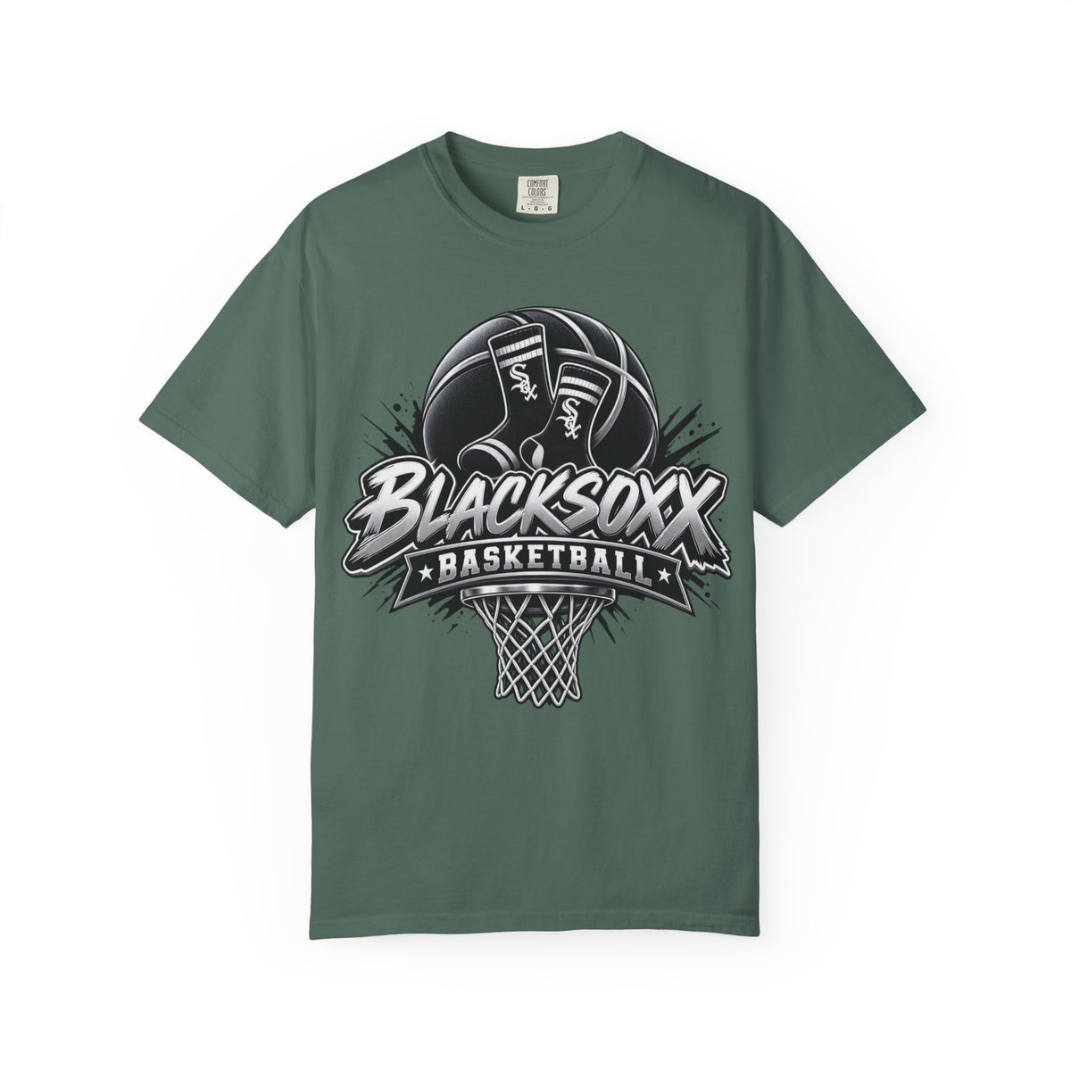 Blacksoxx Basketball T-Shirt — Vintage Slam Dunk Team Tee