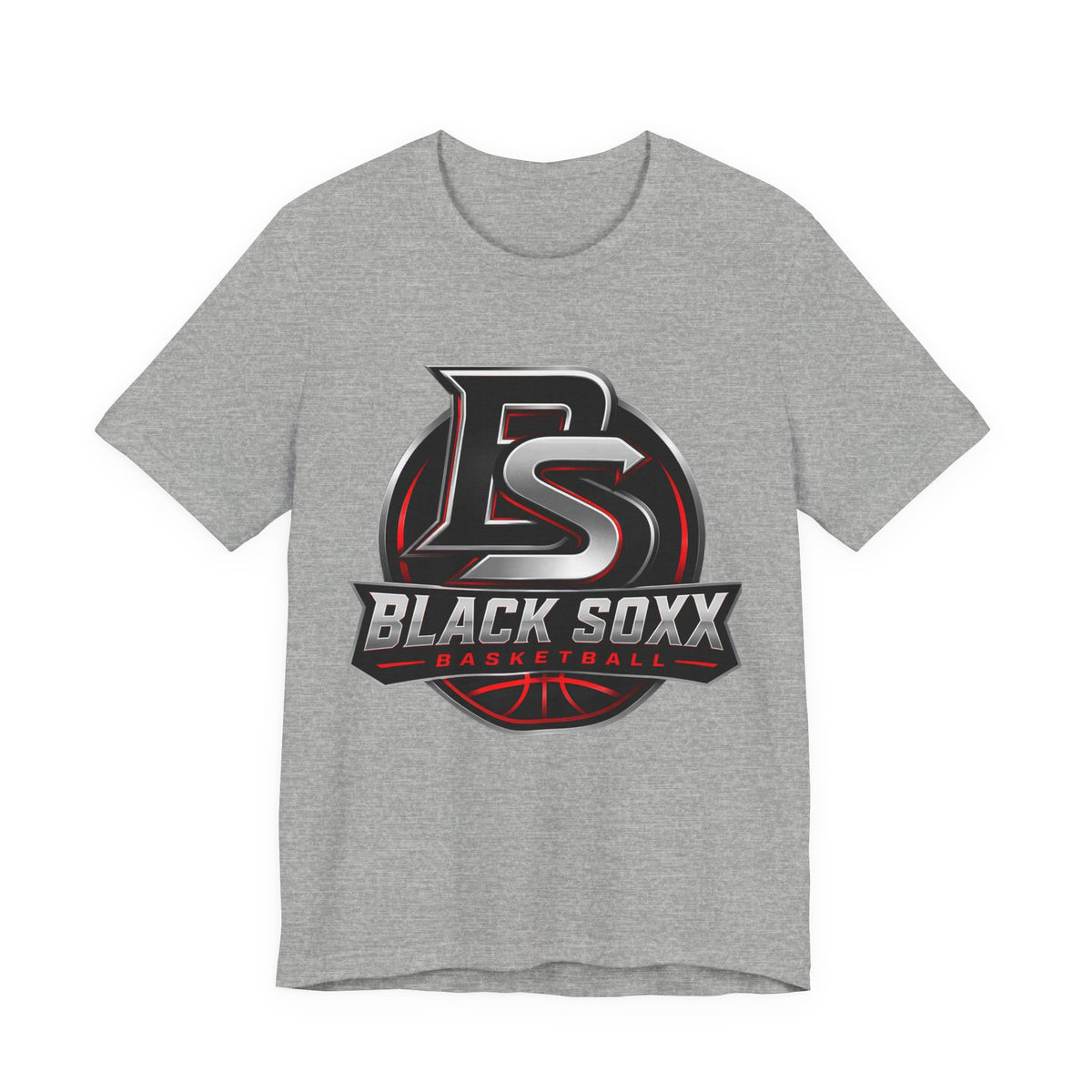 Black Soxx Basketball Logo Tee — Team Fan Short Sleeve Shirt
