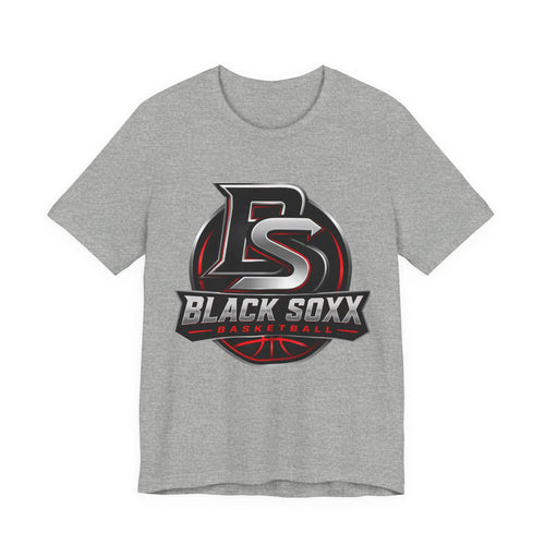 Black Soxx Basketball Logo Tee — Team Fan Short Sleeve Shirt