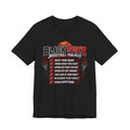 Black Soxx Basketball Principles Tee — Motivational Youth & Adult Basketball Shirt