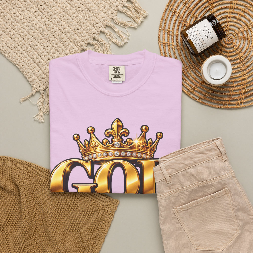 God Did!! Graphic T-Shirt — Gold Crown Christian Faith Tee