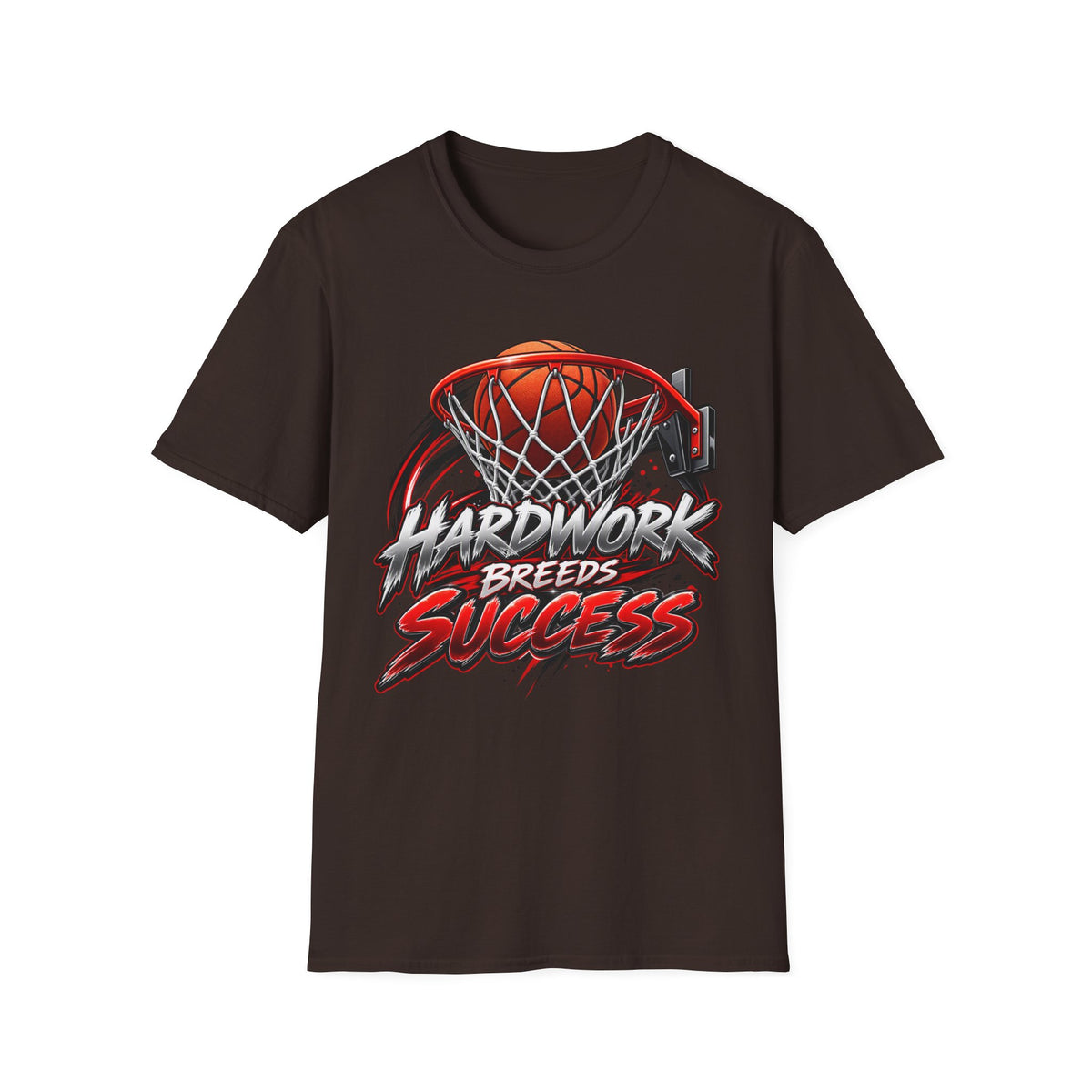 Hardwork Breeds Success Basketball T-Shirt