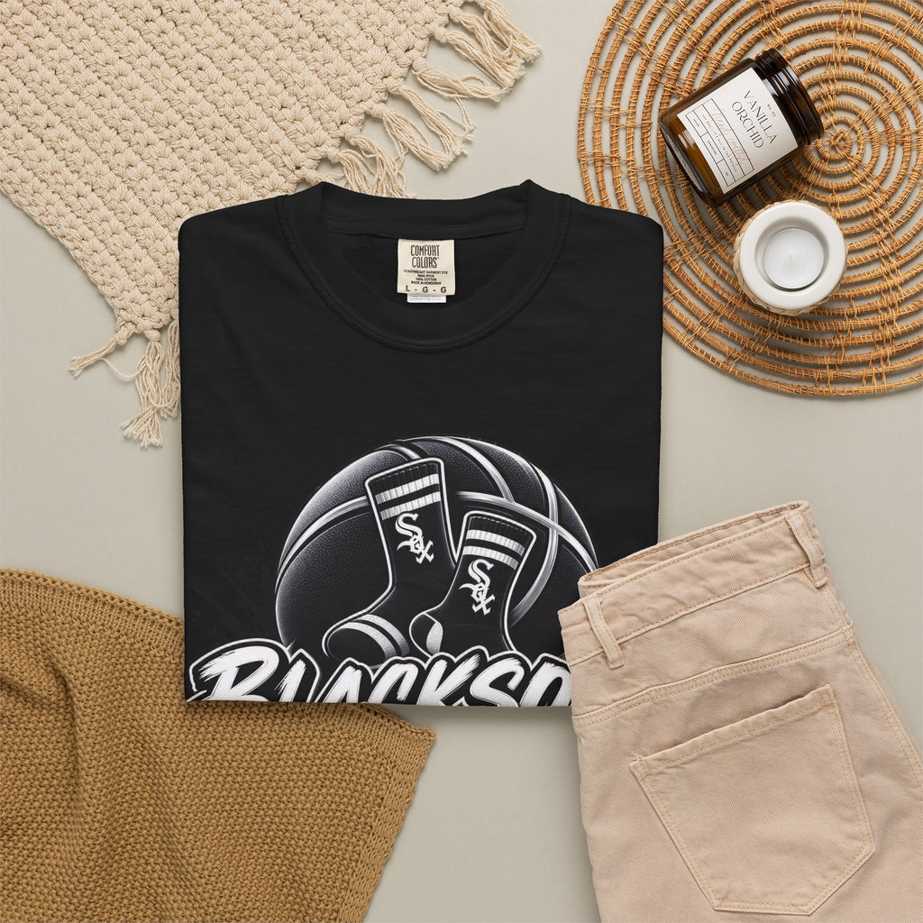Blacksoxx Basketball T-Shirt — Vintage Slam Dunk Team Tee