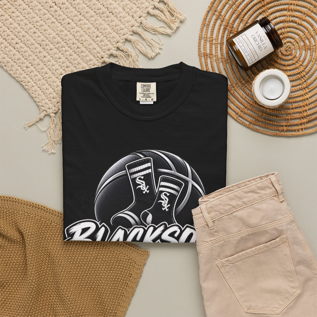 Blacksoxx Basketball T-Shirt — Vintage Slam Dunk Team Tee
