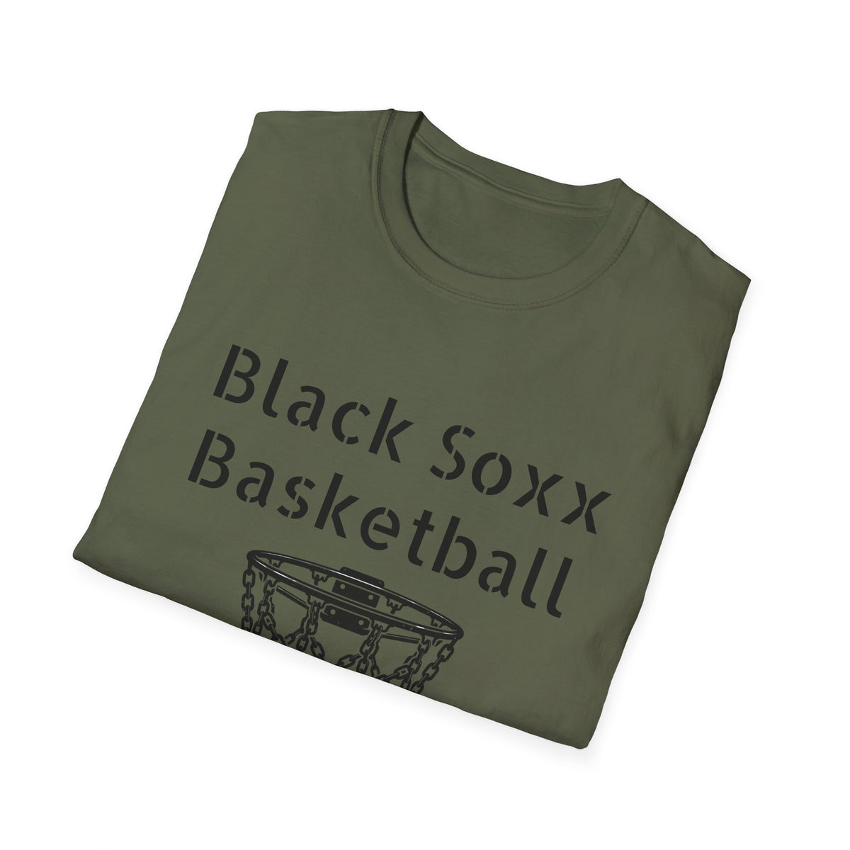 Black Soxx Basketball T‑Shirt — Graphic Hoop & Team Growth Tee