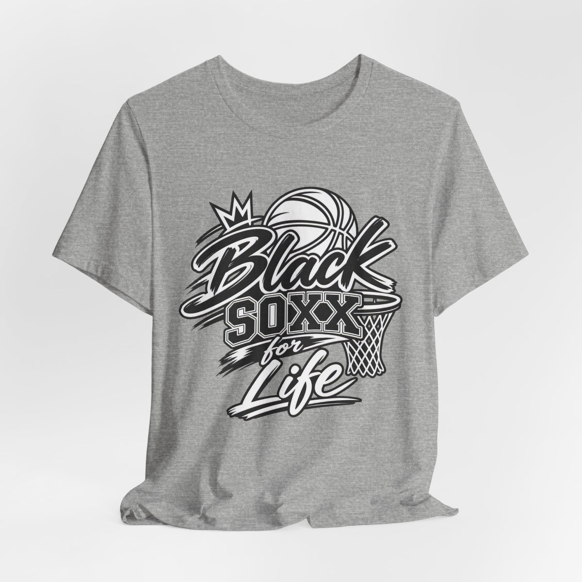 Basketball "Black Soxx for Life" T-Shirt