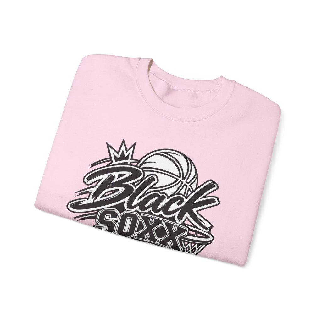 Black Soxx for Life Sweatshirt — Retro Basketball Crewneck