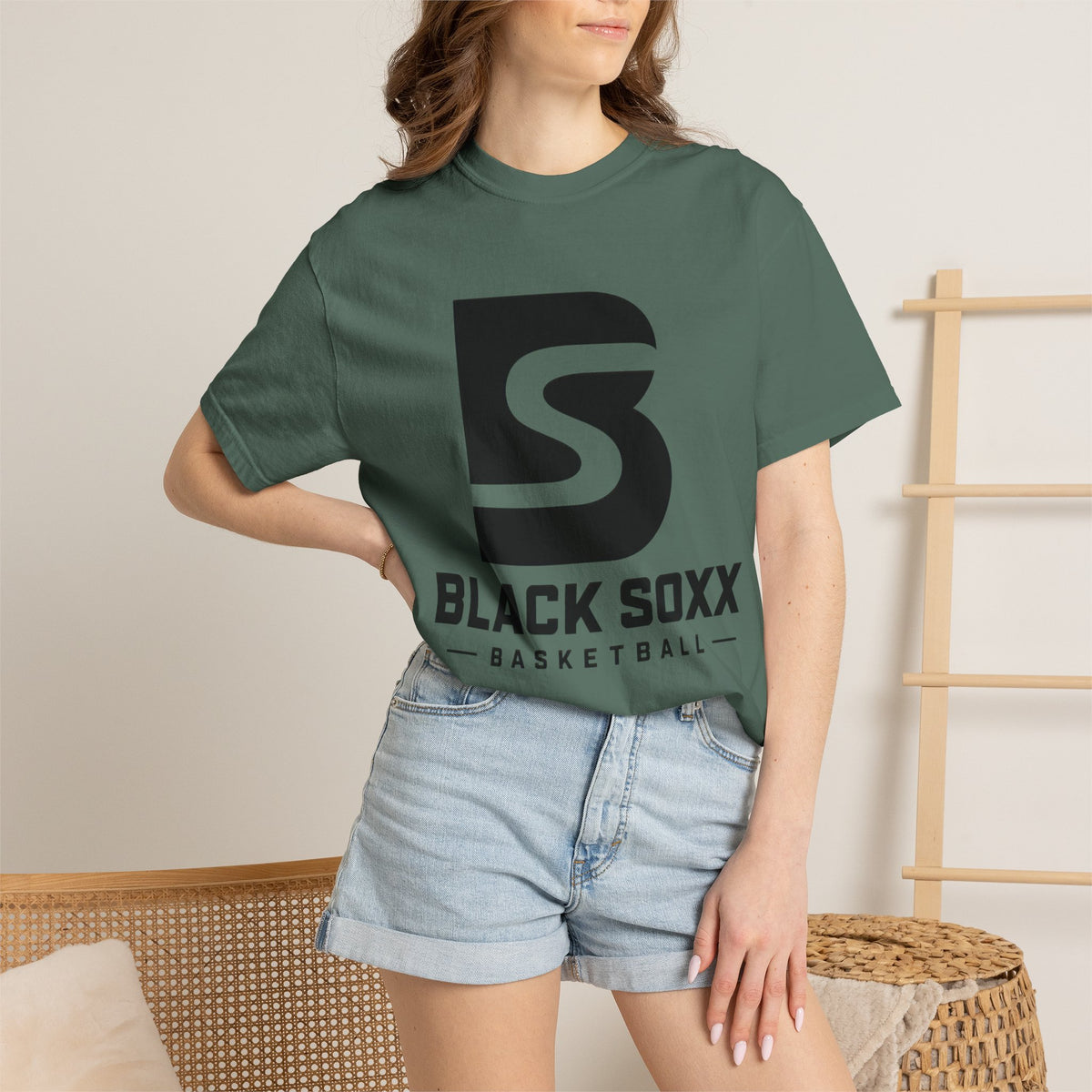 Black Soxx Basketball Logo T-Shirt
