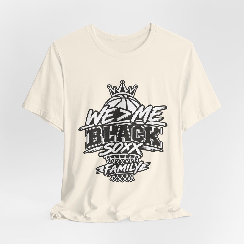 We 2 Me Black Soxx Family Basketball Tee