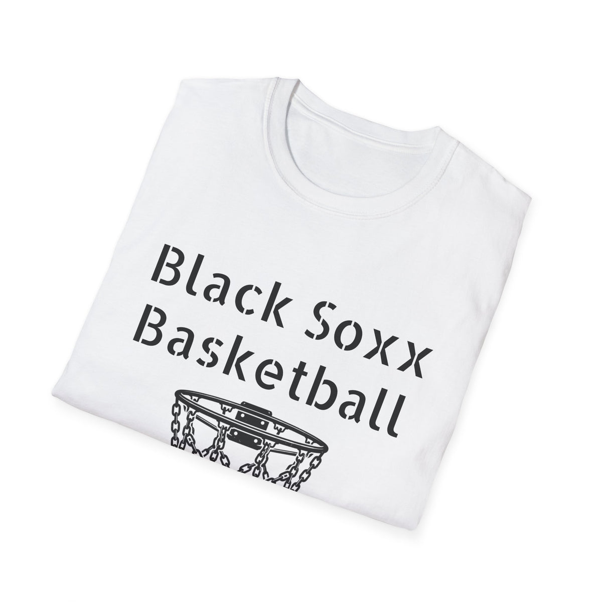 Black Soxx Basketball T‑Shirt — Graphic Hoop & Team Growth Tee