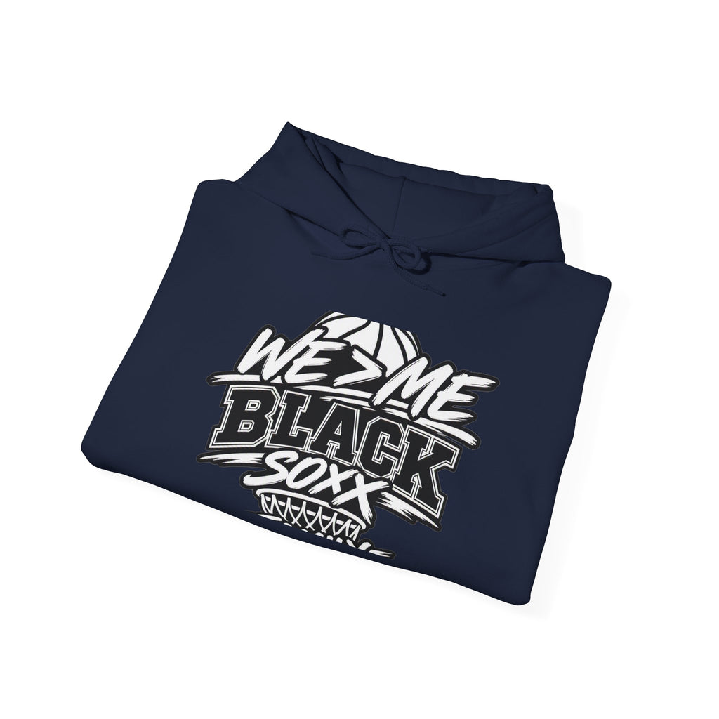 We Z Me Black Soxx Hoodie — Street Baseball Graphic Pullover