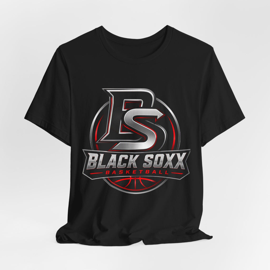 Black Soxx Basketball Logo Tee — Team Fan Short Sleeve Shirt