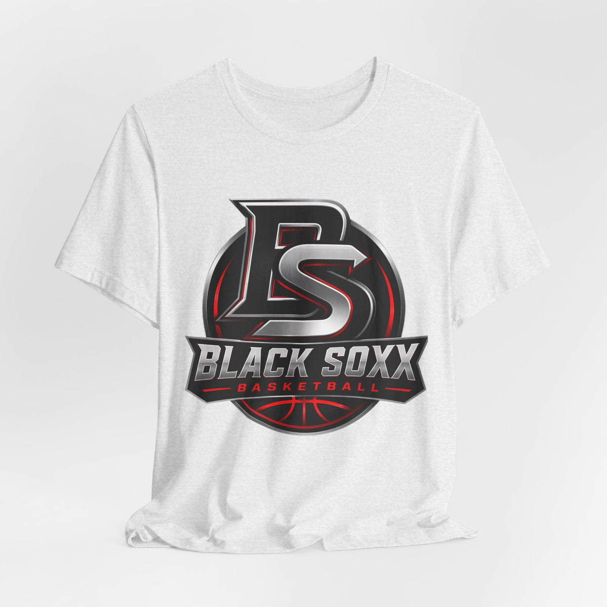 Black Soxx Basketball Logo Tee — Team Fan Short Sleeve Shirt