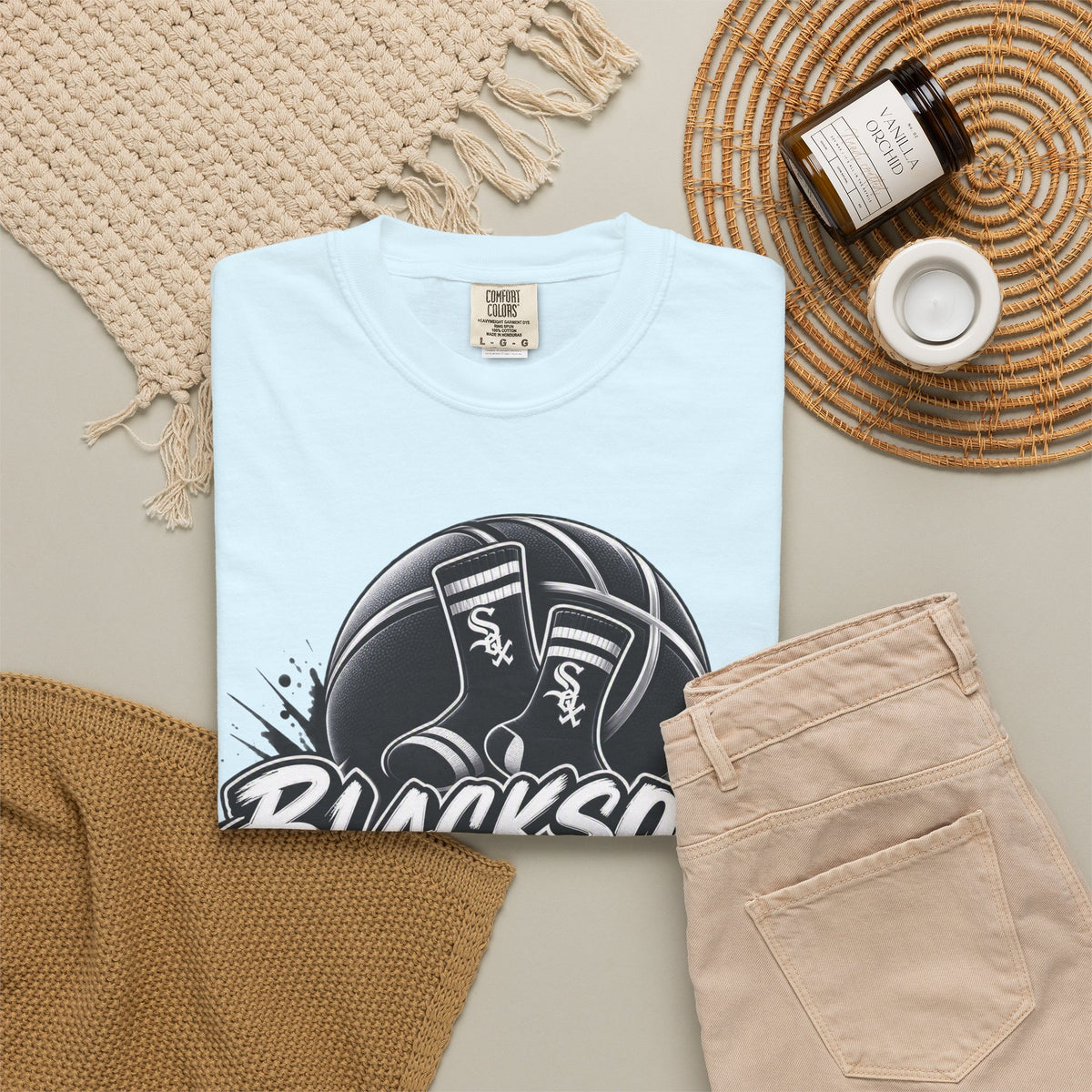 Blacksoxx Basketball T-Shirt — Vintage Slam Dunk Team Tee