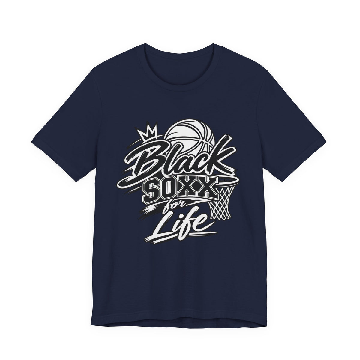 Basketball "Black Soxx for Life" T-Shirt