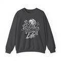 Black Soxx for Life Sweatshirt — Retro Basketball Crewneck