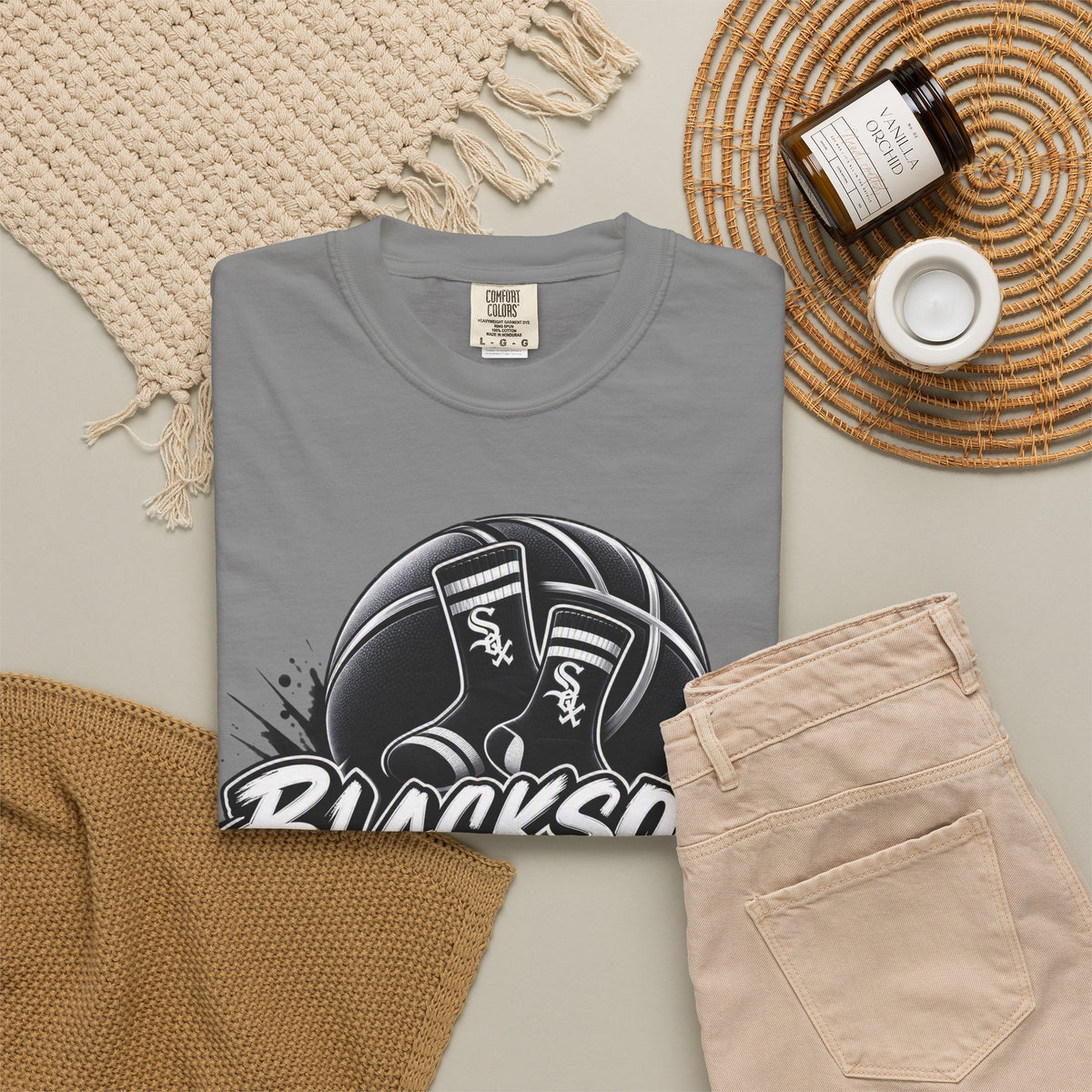 Blacksoxx Basketball T-Shirt — Vintage Slam Dunk Team Tee