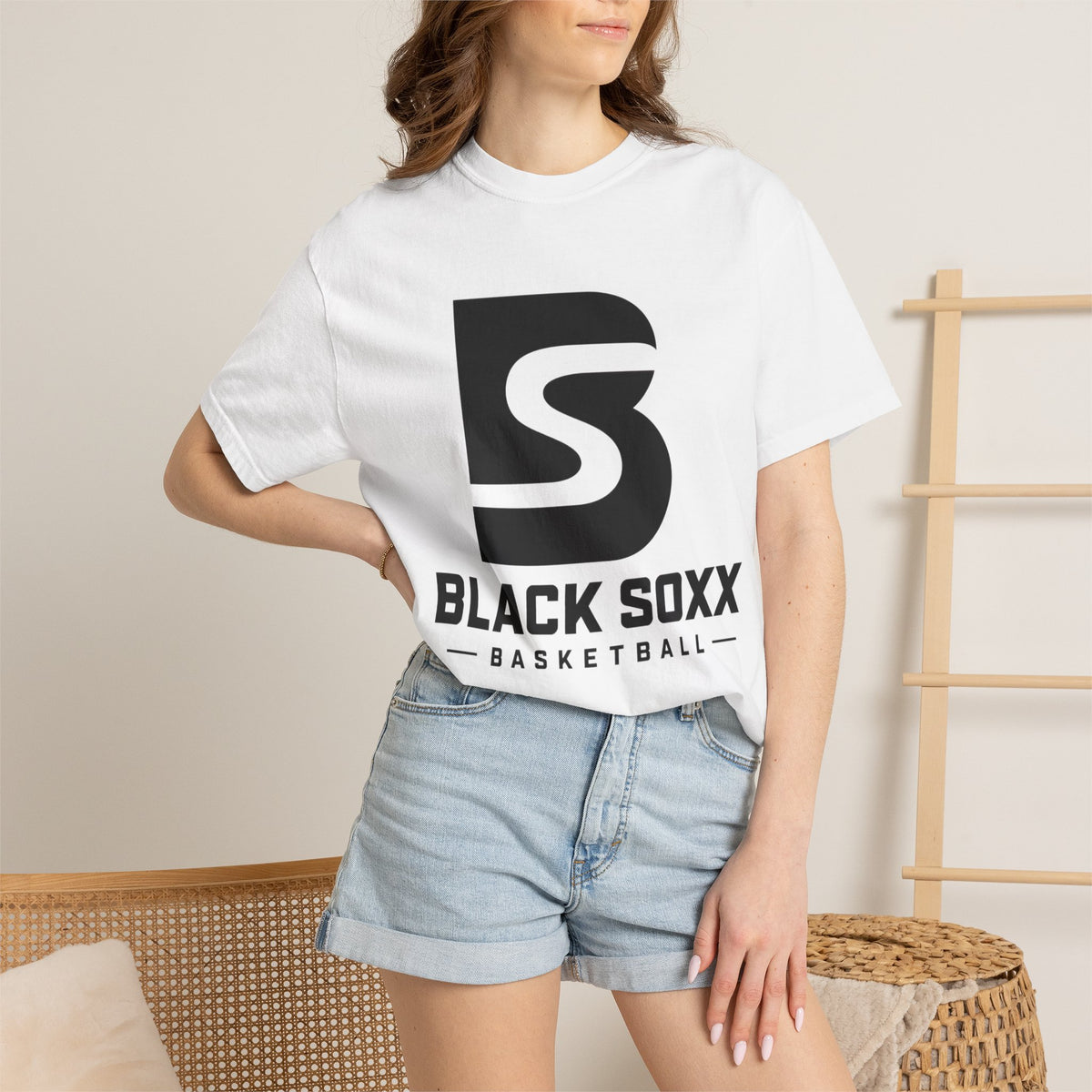 Black Soxx Basketball Logo T-Shirt