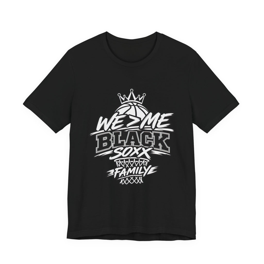 We 2 Me Black Soxx Family Basketball Tee