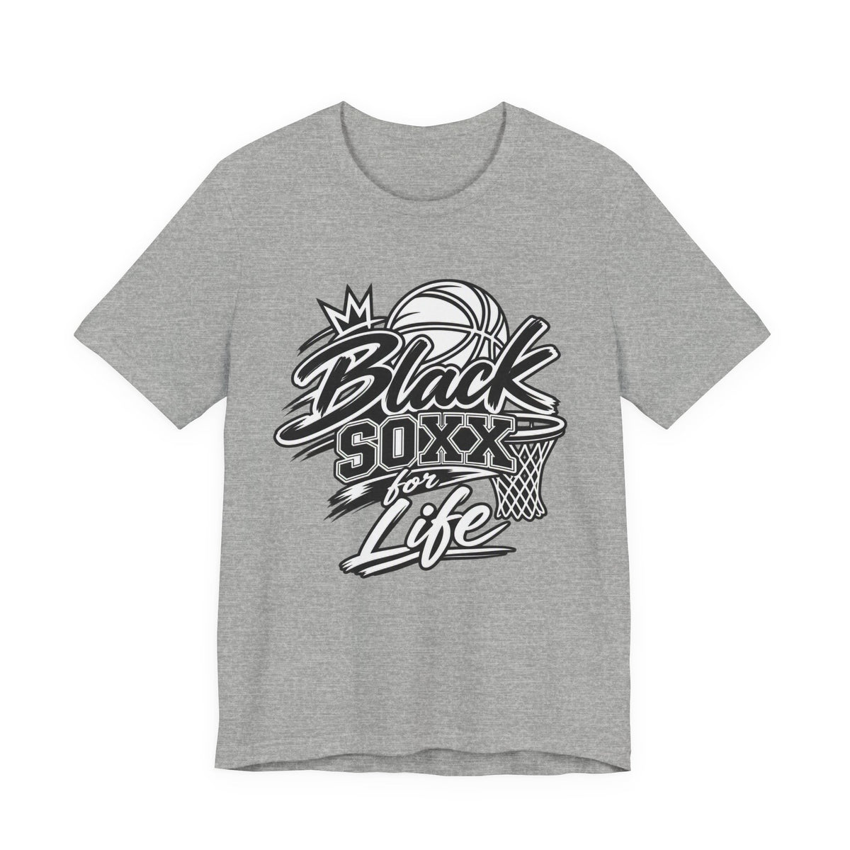 Basketball "Black Soxx for Life" T-Shirt