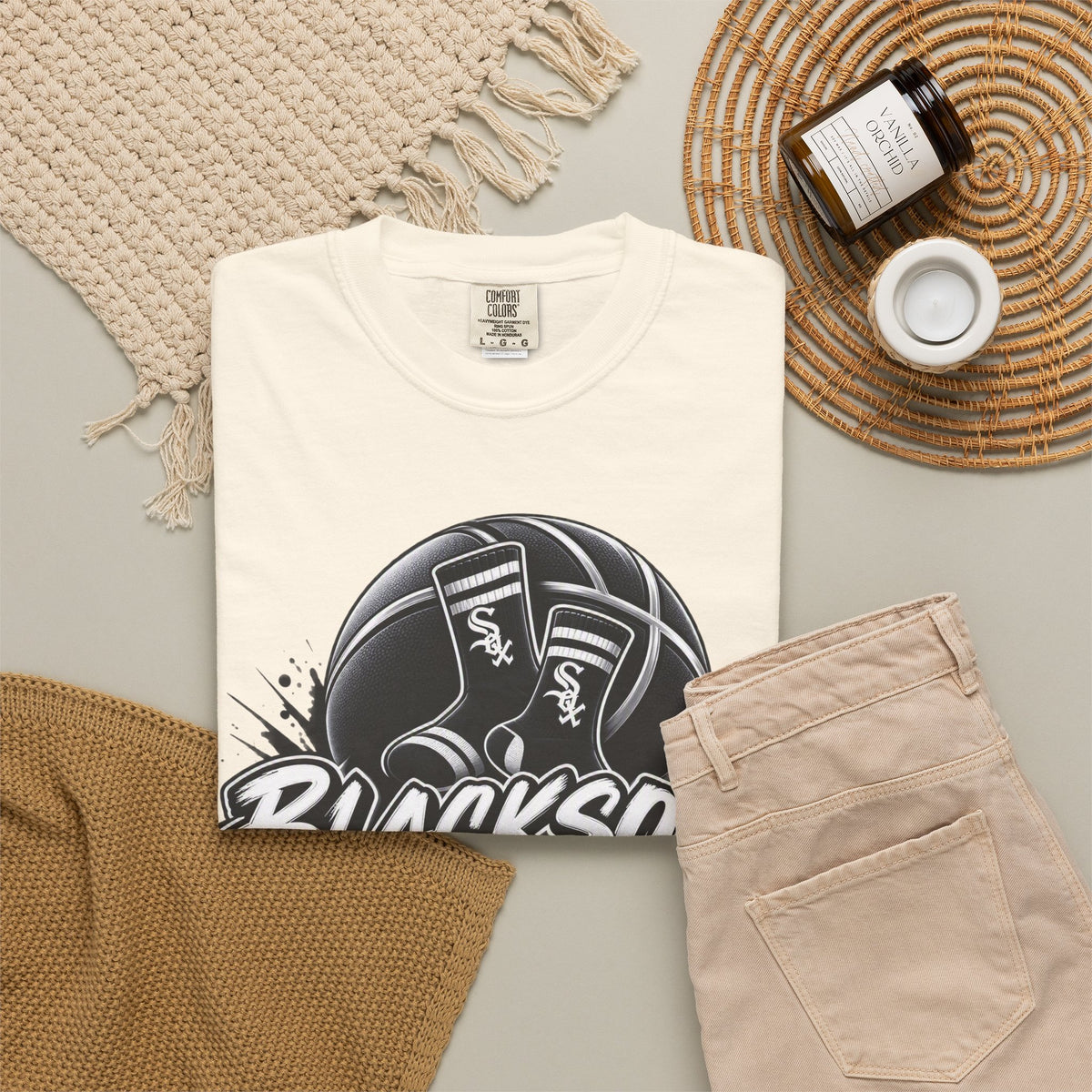 Blacksoxx Basketball T-Shirt — Vintage Slam Dunk Team Tee