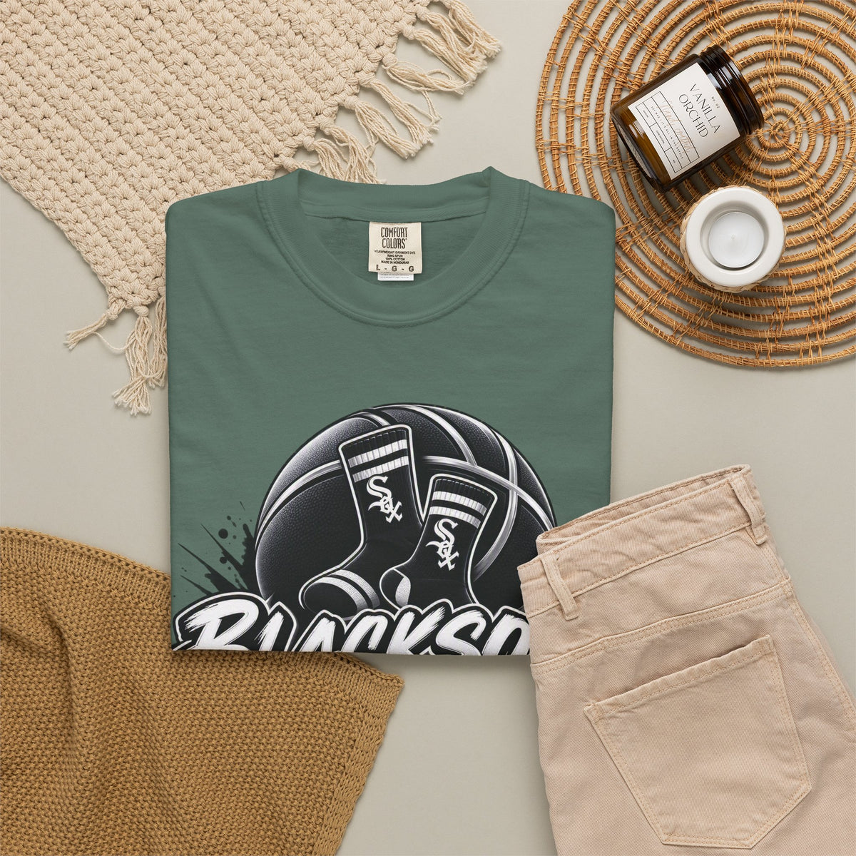 Blacksoxx Basketball T-Shirt — Vintage Slam Dunk Team Tee