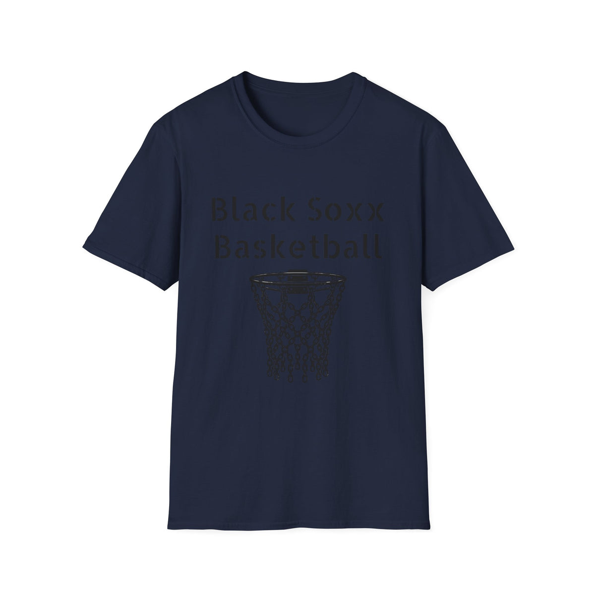 Black Soxx Basketball T‑Shirt — Graphic Hoop & Team Growth Tee