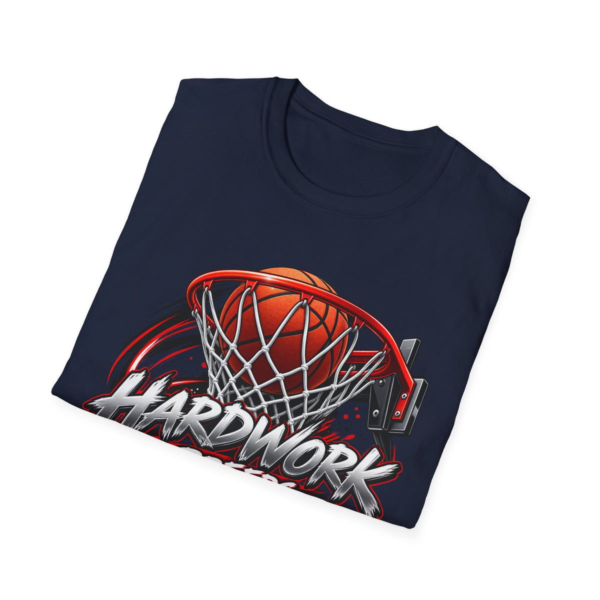 Hardwork Breeds Success Basketball T-Shirt