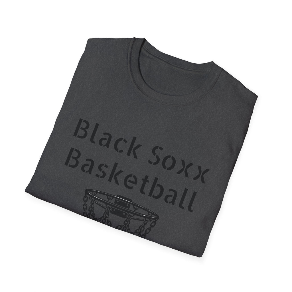 Black Soxx Basketball T‑Shirt — Graphic Hoop & Team Growth Tee